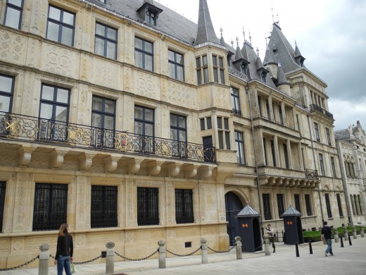 The Luxembourg Palace in Luxembourg The Luxembourg Palace in Luxembourg