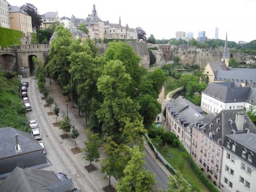 Upper and Lower Cities of Luxembourg Upper and Lower Cities of Luxembourg