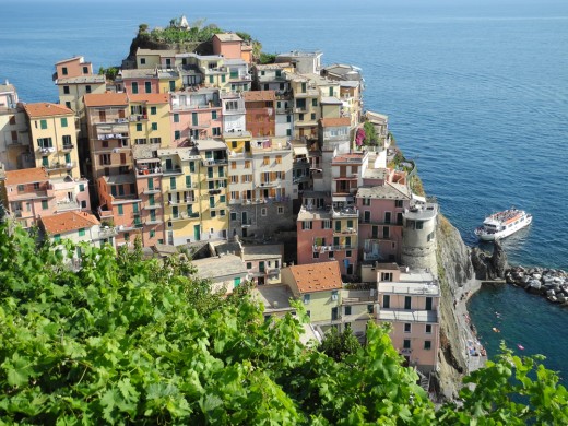 One of the 5 villages of Cinque Terre