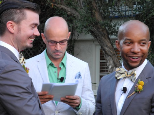 Erik and Daniel get hitched!